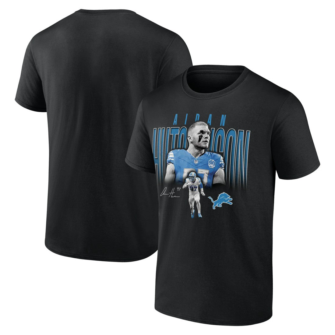 Aidan Hutchinson  Humble Shadow Player T-Shirt - Detroit Lions