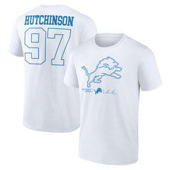 Aidan Hutchinson  Tonal Name & Number T-Shirt - Detroit Lions