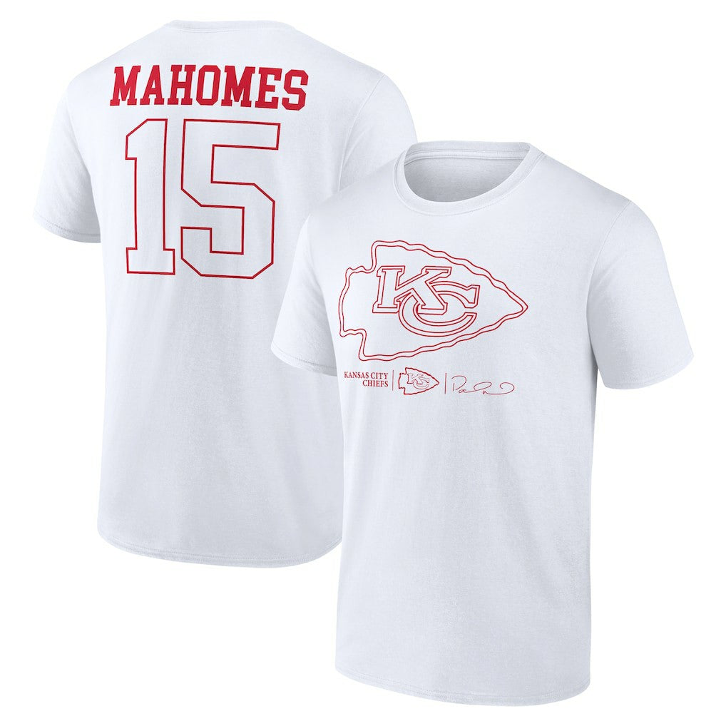 Patrick Mahomes  Tonal Name & Number T-Shirt - Kansas City Chiefs
