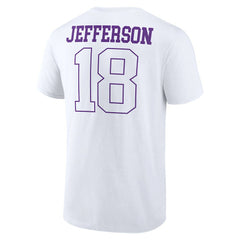 Justin Jefferson  Tonal Name & Number T-Shirt - Minnesota Vikings