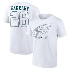 Saquon Barkley  Tonal Name & Number T-Shirt - Philadelphia Eagles