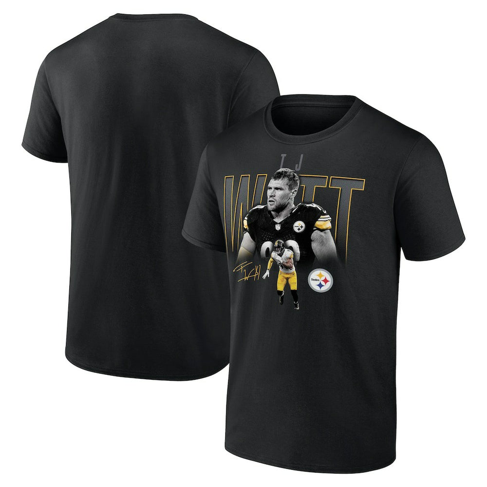 T.J. Watt  Humble Shadow Player T-Shirt - Pittsburgh Steelers