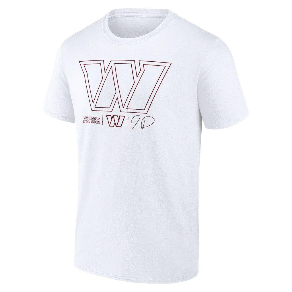 Jayden Daniels  Tonal Name & Number T-Shirt - Washington Commanders