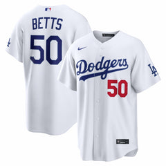 MLB Mookie Betts Los Angeles Dodgers Nike  Home Stadium Jersey