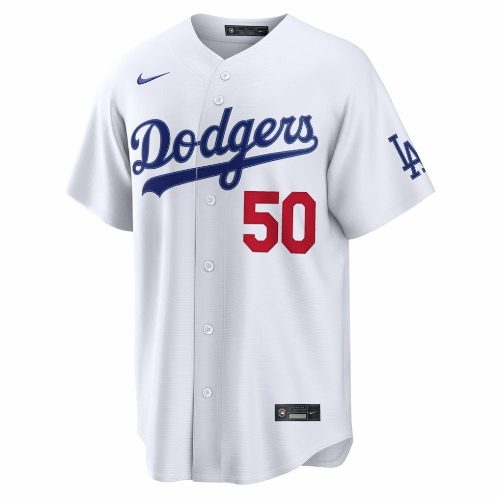 MLB Mookie Betts Los Angeles Dodgers Nike  Home Stadium Jersey
