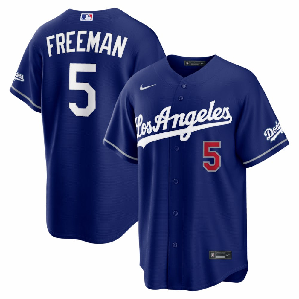 MLB Freddie Freeman Los Angeles Dodgers Nike Alternate Stadium Jersey