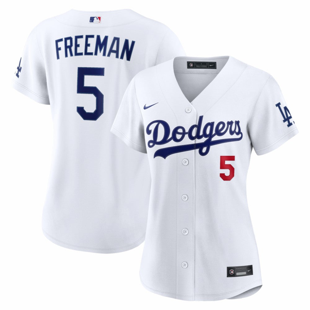 MLB Freddie Freeman Los Angeles Dodgers Nike Women's Home Stadium Jersey