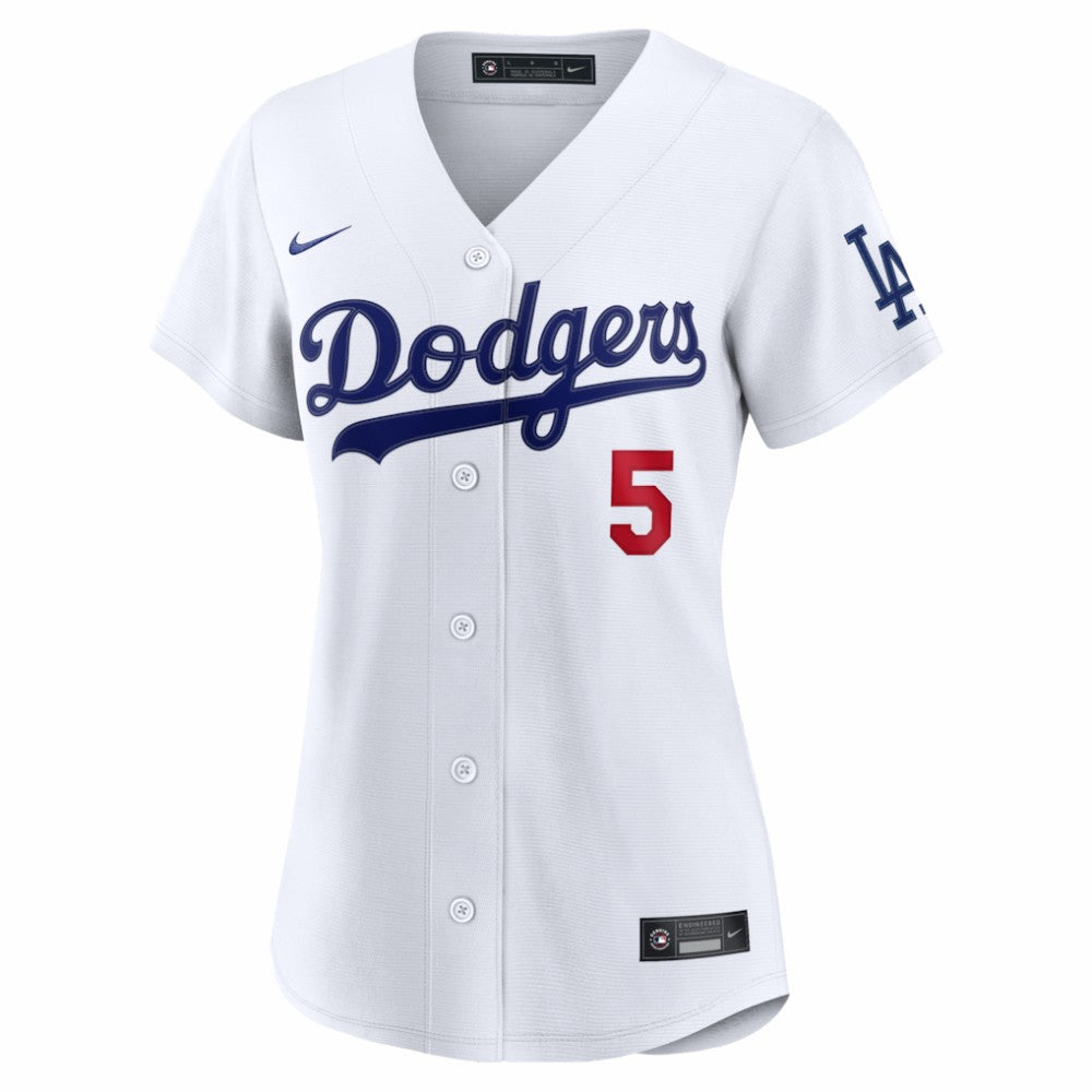 MLB Freddie Freeman Los Angeles Dodgers Nike Women's Home Stadium Jersey