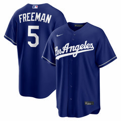 MLB Freddie Freeman Los Angeles Dodgers Nike Alternate Replica Jersey