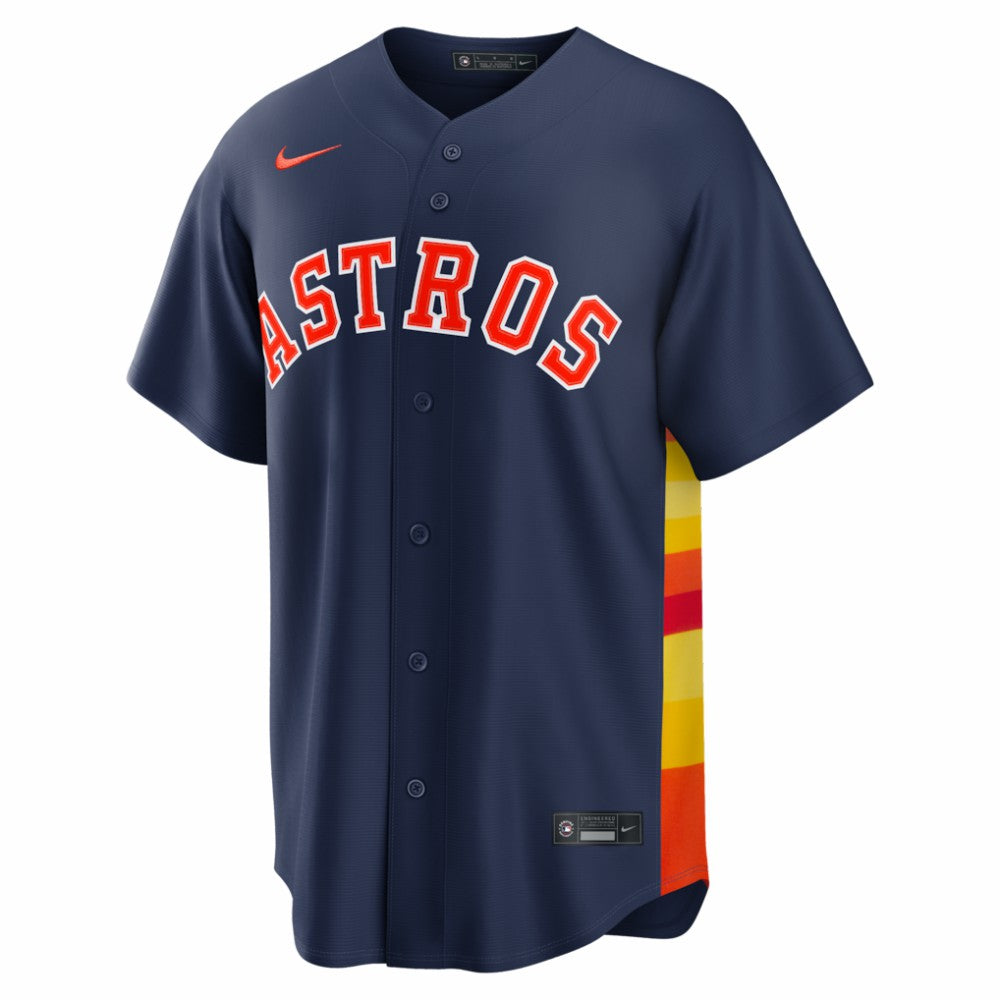 MLB Jose Altuve Houston Astros Nike Alternate 2 Replica Jersey