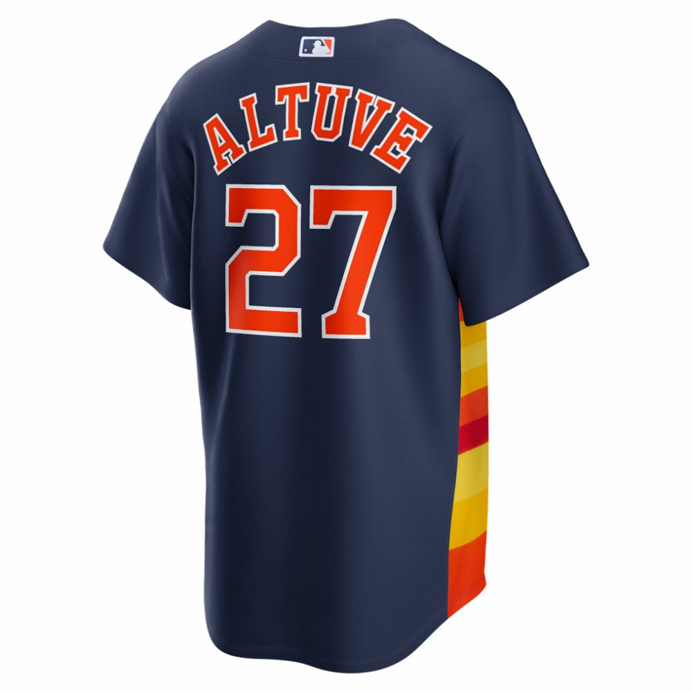 MLB Jose Altuve Houston Astros Nike Alternate 2 Replica Jersey