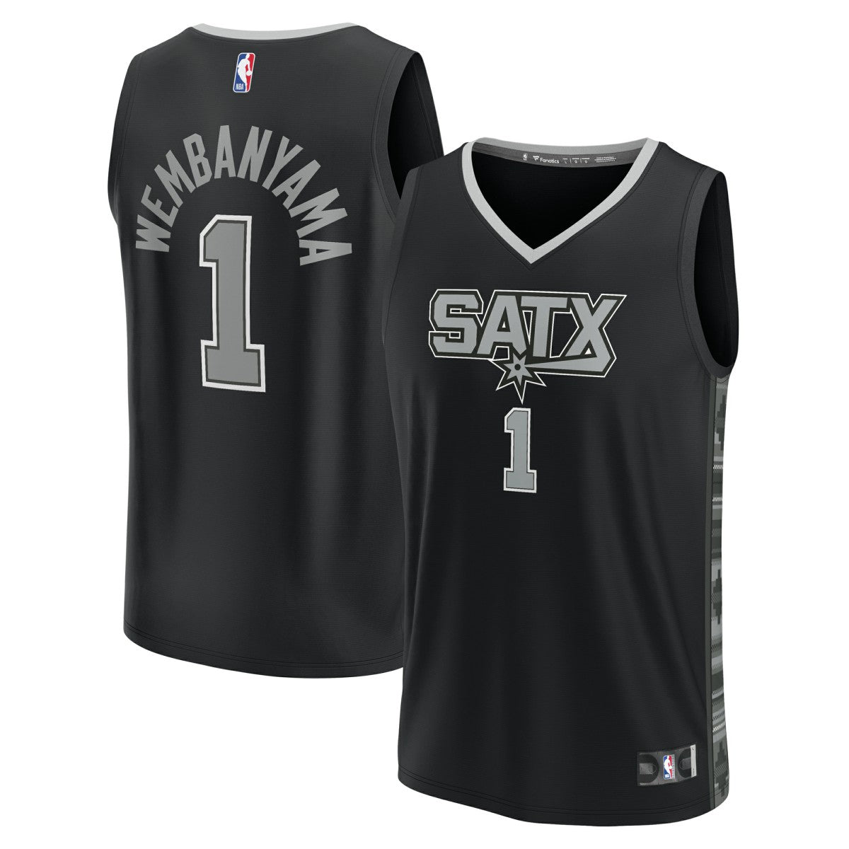 NBA Victor Wembanyama San Antonio Spurs Fast Break Replica Player Jersey
