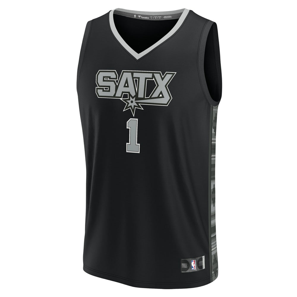 NBA Victor Wembanyama San Antonio Spurs Fast Break Replica Player Jersey