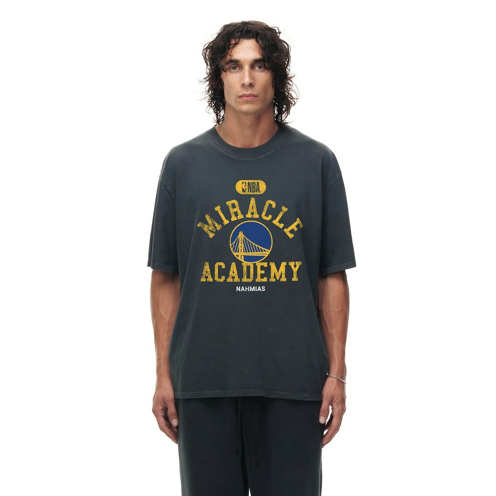 NBA Golden State Warriors Unisex Miracle Academy x NBA Collection Vintage Boxy T-shirt sale