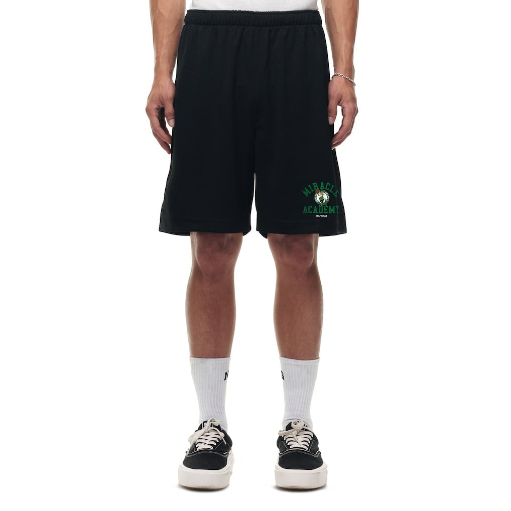 NBA Boston Celtics Unisex Miracle Academy x NBA Collection Baggy Mesh P.E. Shorts