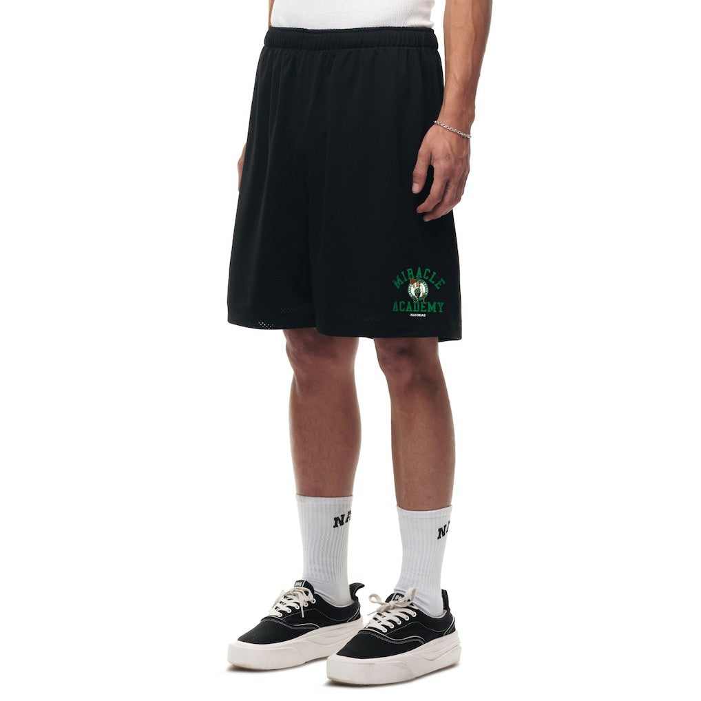 NBA Boston Celtics Unisex Miracle Academy x NBA Collection Baggy Mesh P.E. Shorts