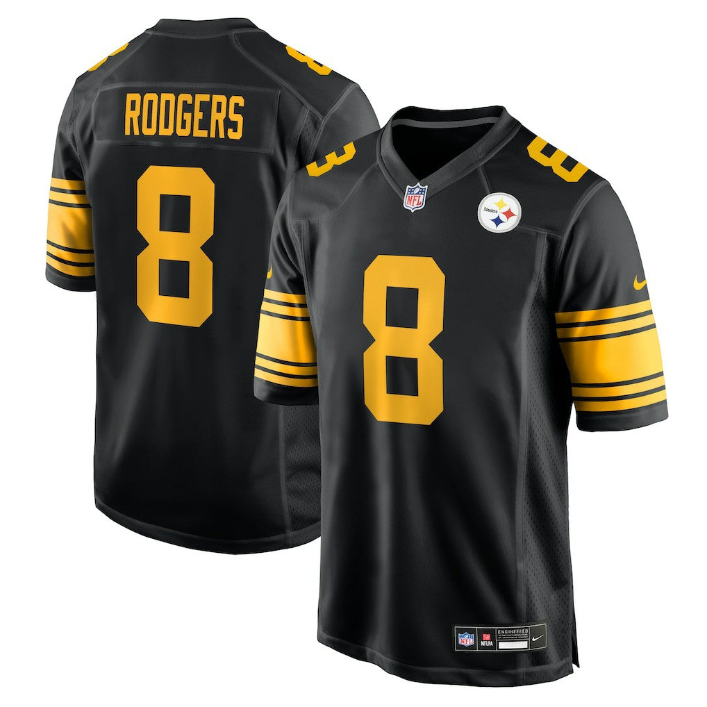 Aaron Rodgers  Alternate Game Jersey - Pittsburgh Steelers