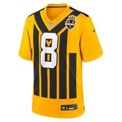 Aaron Rodgers  Alternate 1933 Throwback Game Jersey - Pittsburgh Steelers