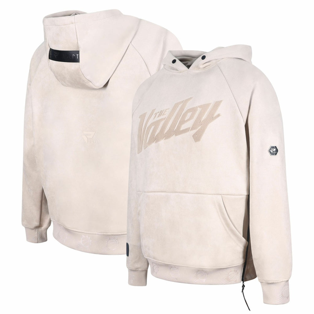 NBA Phoenix Suns Protege Eco-Friendly Functional Suede Fashion Tonal Hoodie