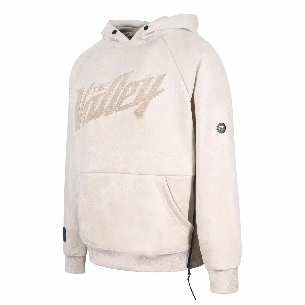 NBA Phoenix Suns Protege Eco-Friendly Functional Suede Fashion Tonal Hoodie