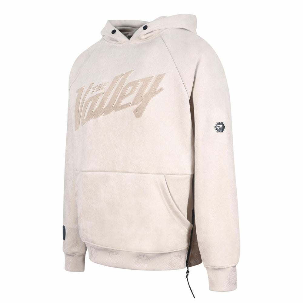NBA Phoenix Suns Protege Eco-Friendly Functional Suede Fashion Tonal Hoodie