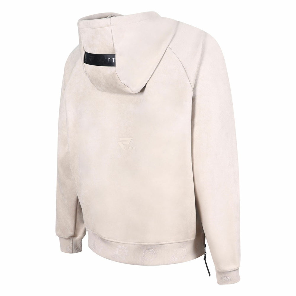 NBA Phoenix Suns Protege Eco-Friendly Functional Suede Fashion Tonal Hoodie