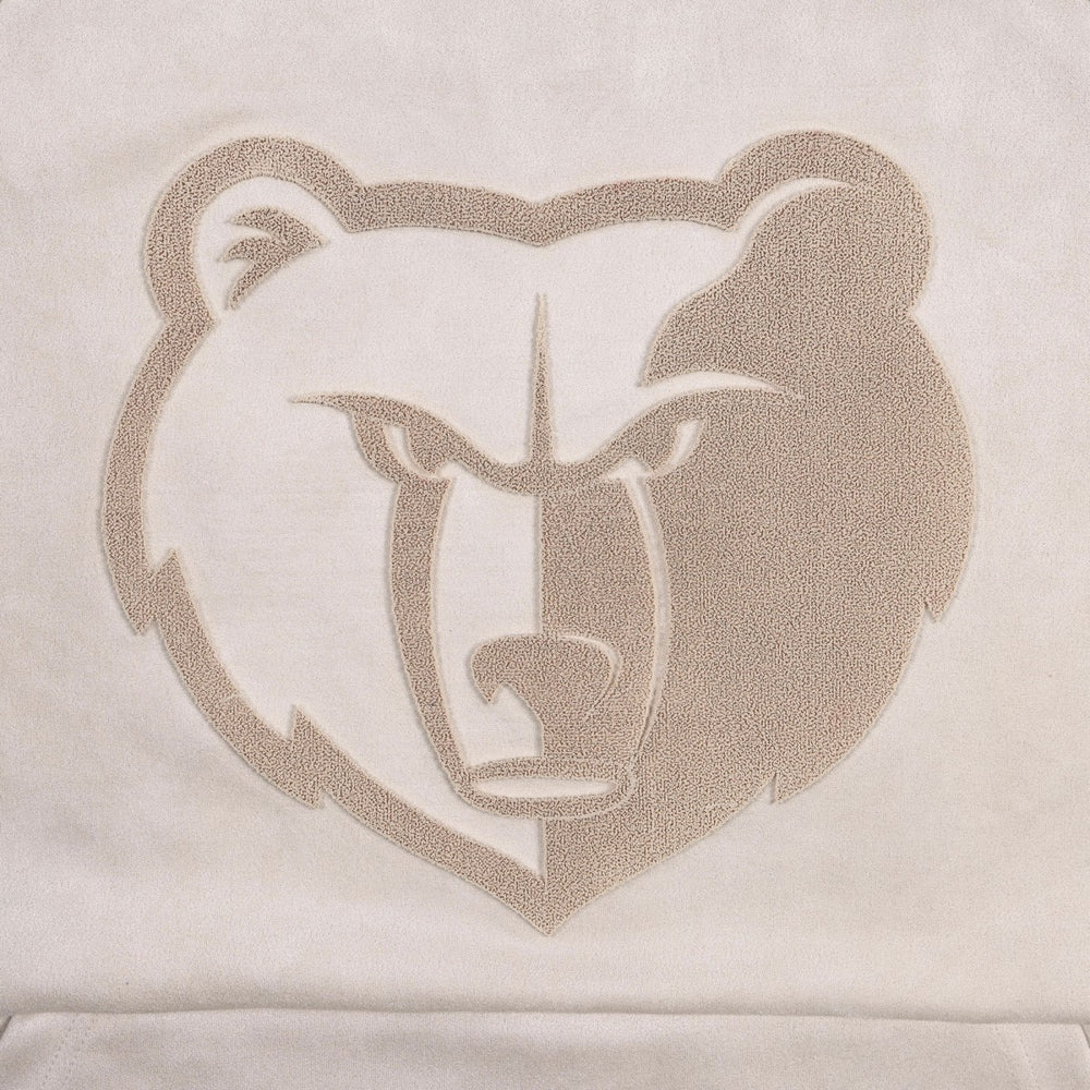 NBA Memphis Grizzlies Protege Eco-Friendly Functional Suede Fashion Tonal Hoodie