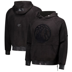 NBA Minnesota Timberwolves Protege Eco-Friendly Functional Suede Fashion Tonal Hoodie