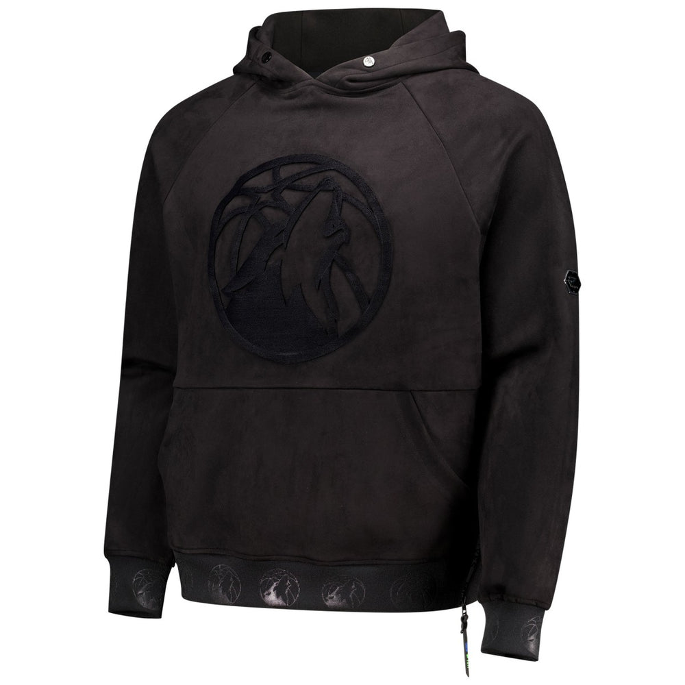 NBA Minnesota Timberwolves Protege Eco-Friendly Functional Suede Fashion Tonal Hoodie