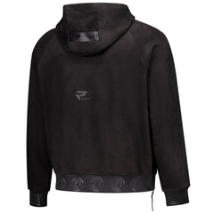 NBA Minnesota Timberwolves Protege Eco-Friendly Functional Suede Fashion Tonal Hoodie