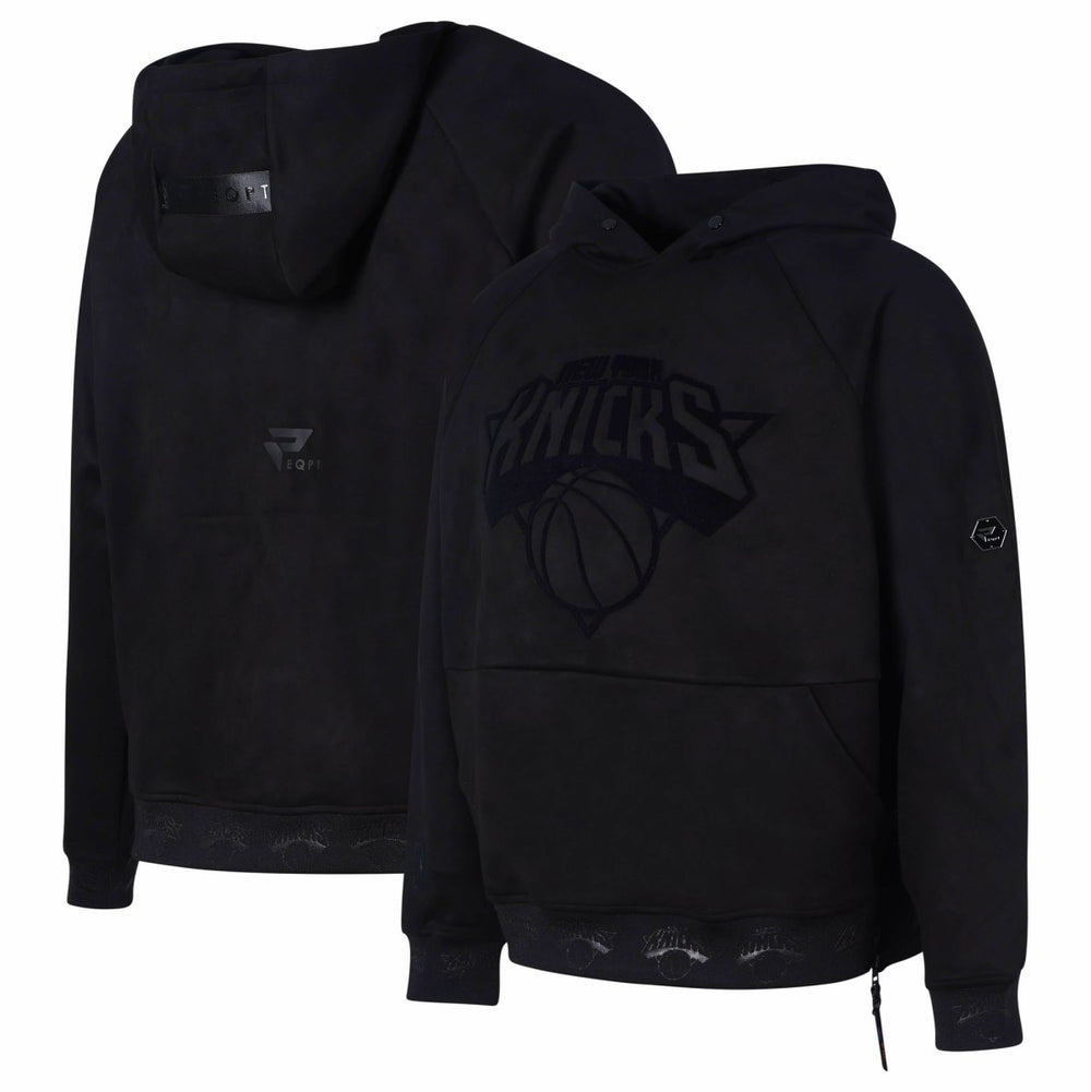 NBA New York Knicks Protege Eco-Friendly Functional Suede Fashion Tonal Hoodie