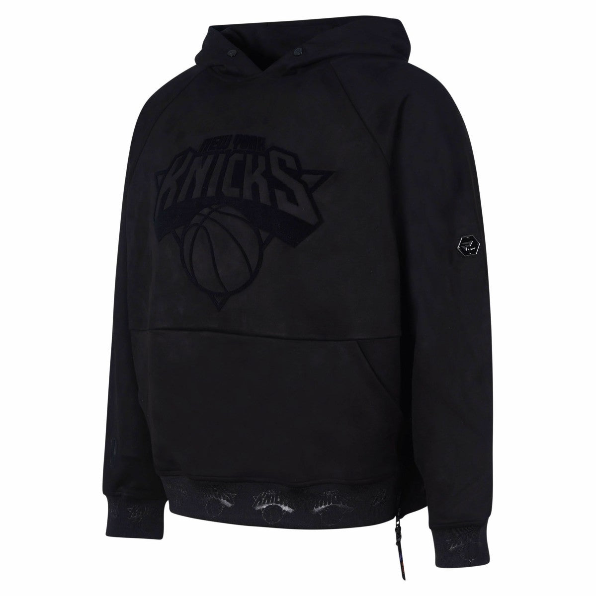 NBA New York Knicks Protege Eco-Friendly Functional Suede Fashion Tonal Hoodie