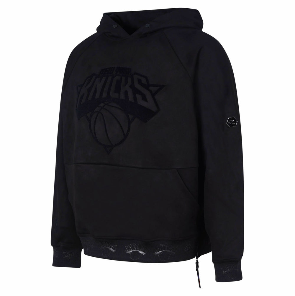 NBA New York Knicks Protege Eco-Friendly Functional Suede Fashion Tonal Hoodie