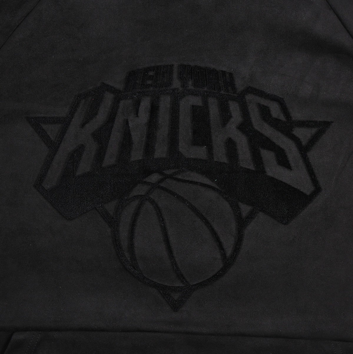 NBA New York Knicks Protege Eco-Friendly Functional Suede Fashion Tonal Hoodie