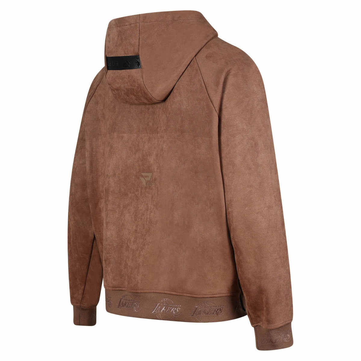 NBA Los Angeles Lakers Protege Eco-Friendly Functional Suede Fashion Tonal Hoodie