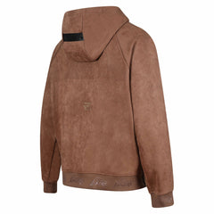 NBA Los Angeles Lakers Protege Eco-Friendly Functional Suede Fashion Tonal Hoodie