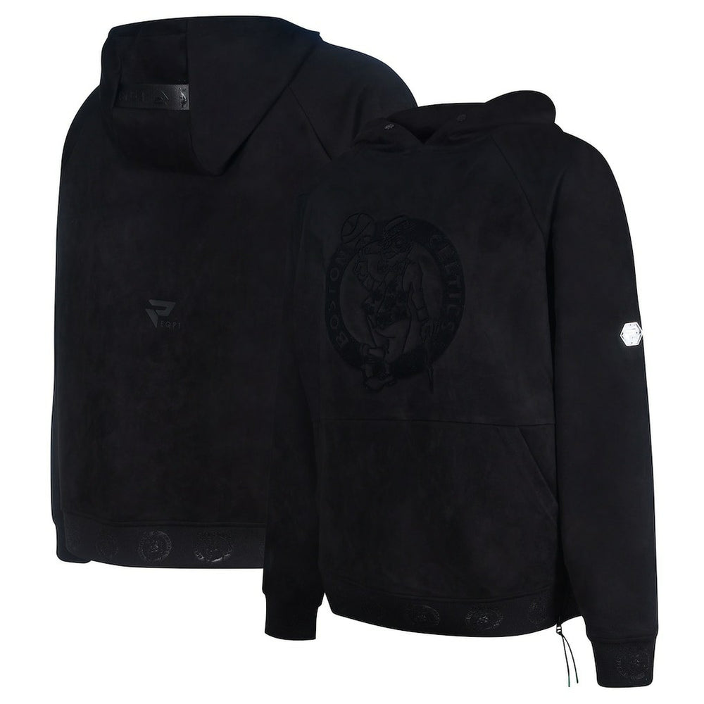 NBA Boston Celtics Protege Eco-Friendly Functional Suede Fashion Tonal Hoodie