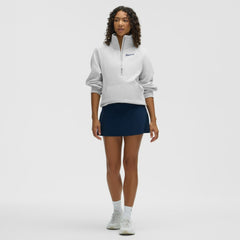 NHL Heathered Core Ultra Light Grey|Heathered Core Ultra Light Grey Tampa Bay Lightning lululemon Women's Long Scuba Oversized Half-Zip Funnel Neck