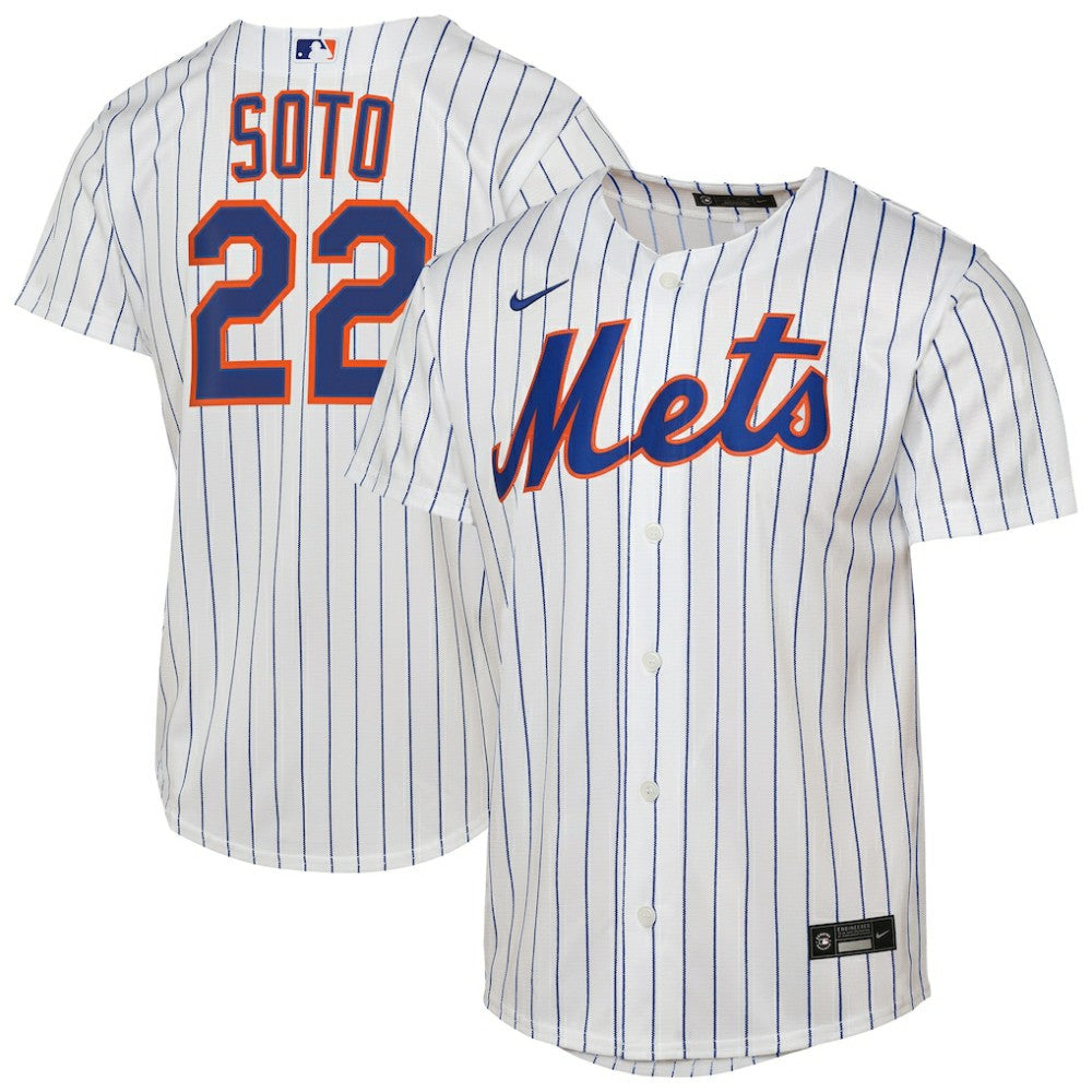 MLB Juan Soto New York Mets Nike Youth Home Replica Player Jersey