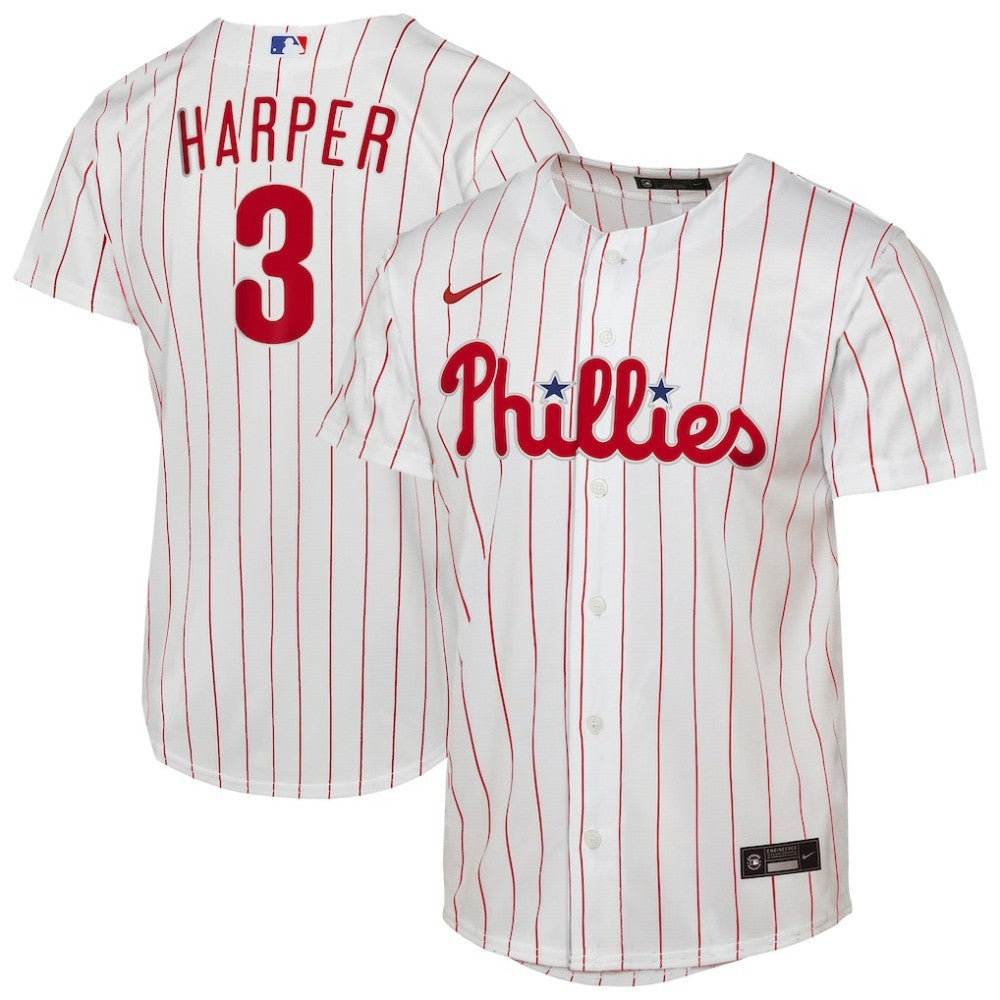 MLB Bryce Harper Philadelphia Phillies Nike Youth Home Replica Player Jersey