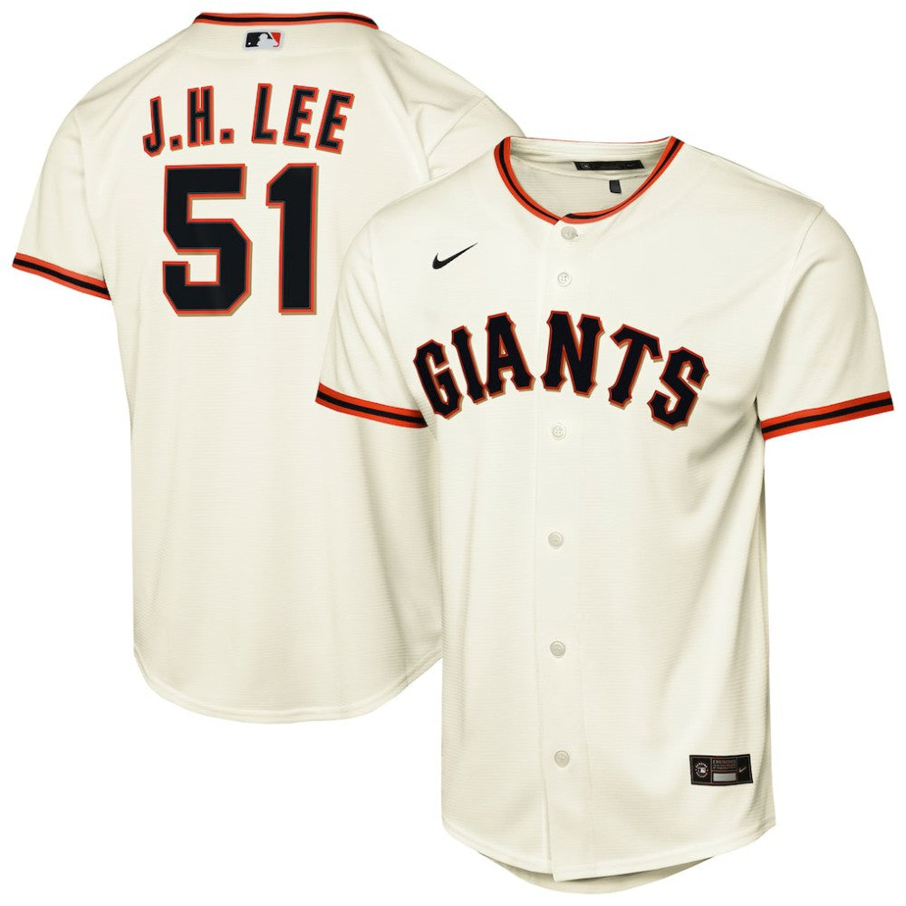 MLB Jung Hoo Lee San Francisco Giants Nike Youth Home Replica Player Jersey