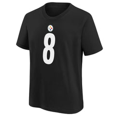 Aaron Rodgers  Youth Player Name & Number T-Shirt - Pittsburgh Steelers