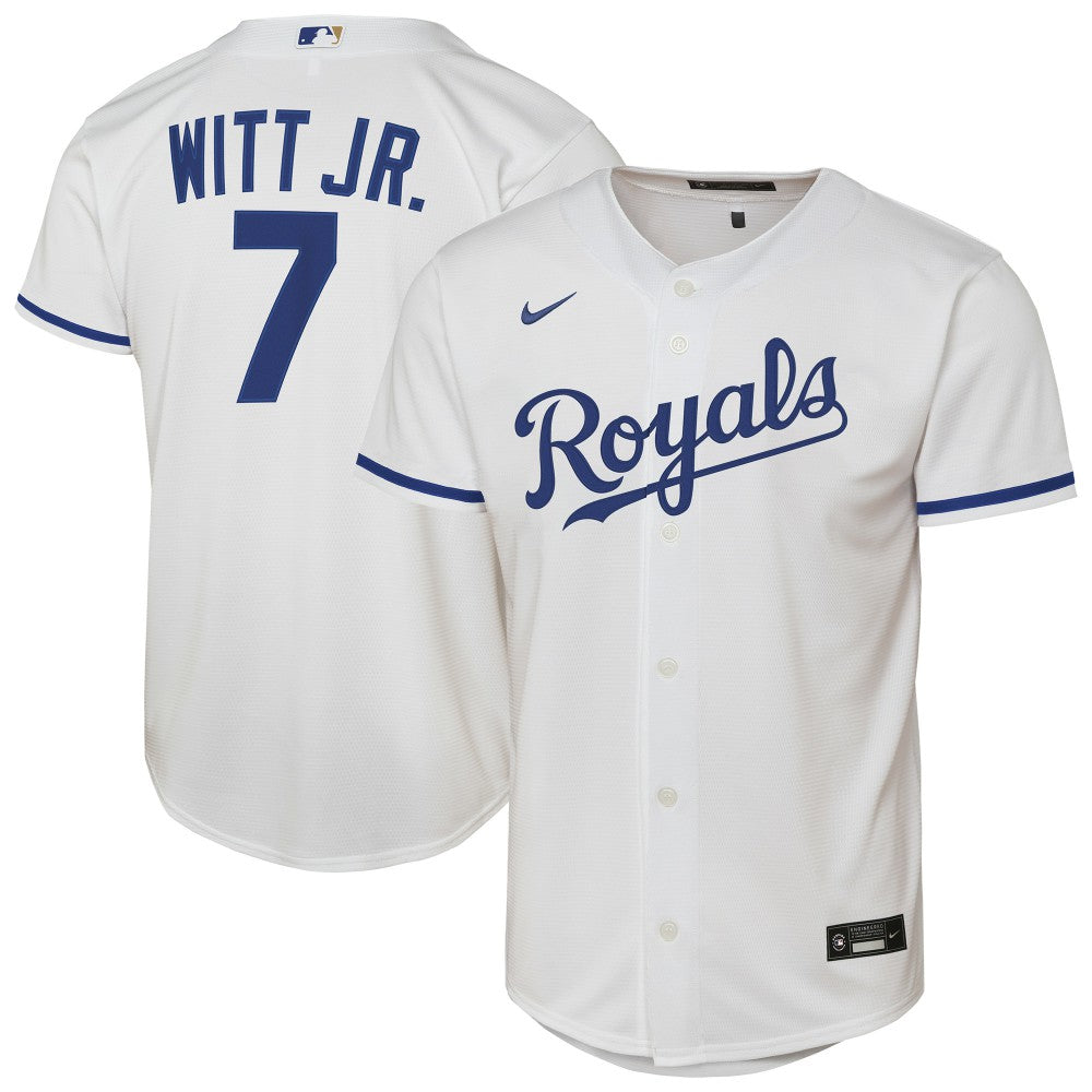 MLB Bobby Witt Jr. Kansas City Royals Nike Youth Home Replica Player Jersey