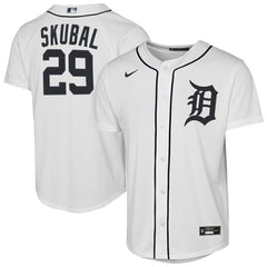 MLB Tarik Skubal Detroit Tigers Nike Youth Home Replica Player Jersey