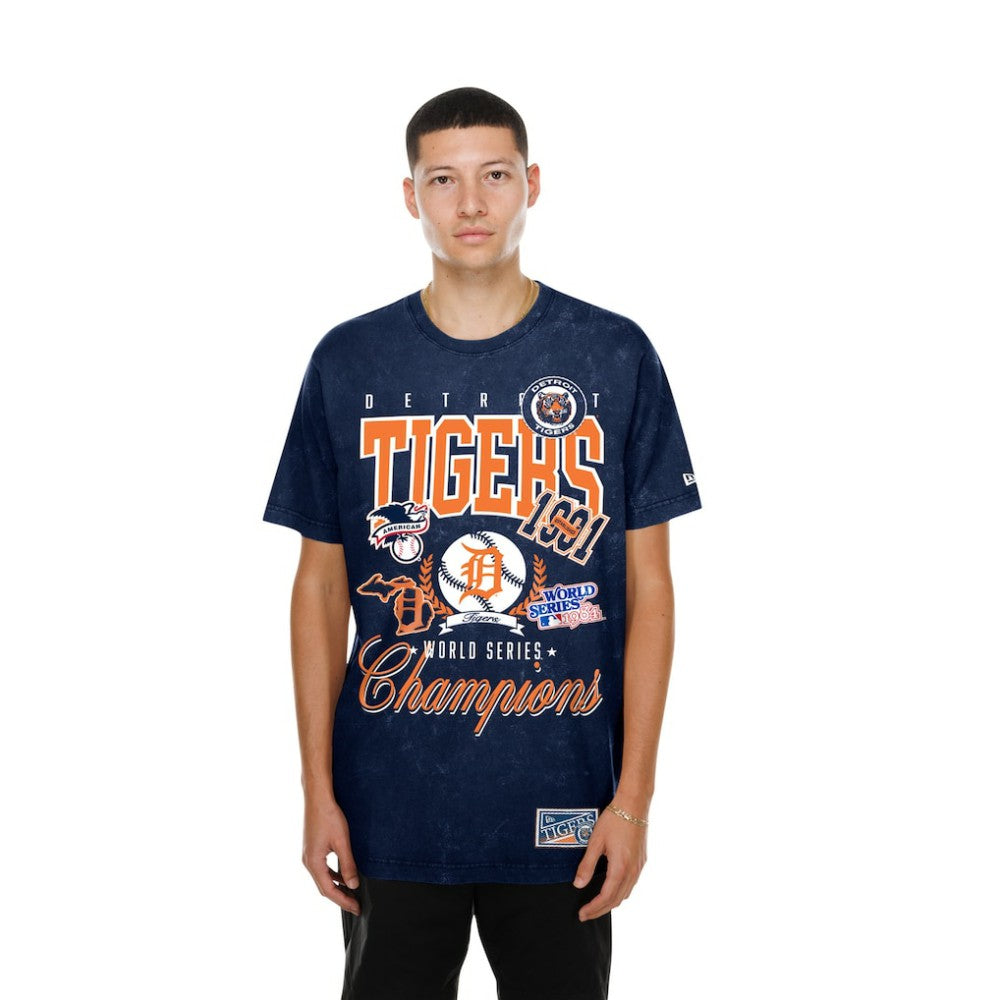 MLB Detroit Tigers New Era Mineral Wash T-Shirt