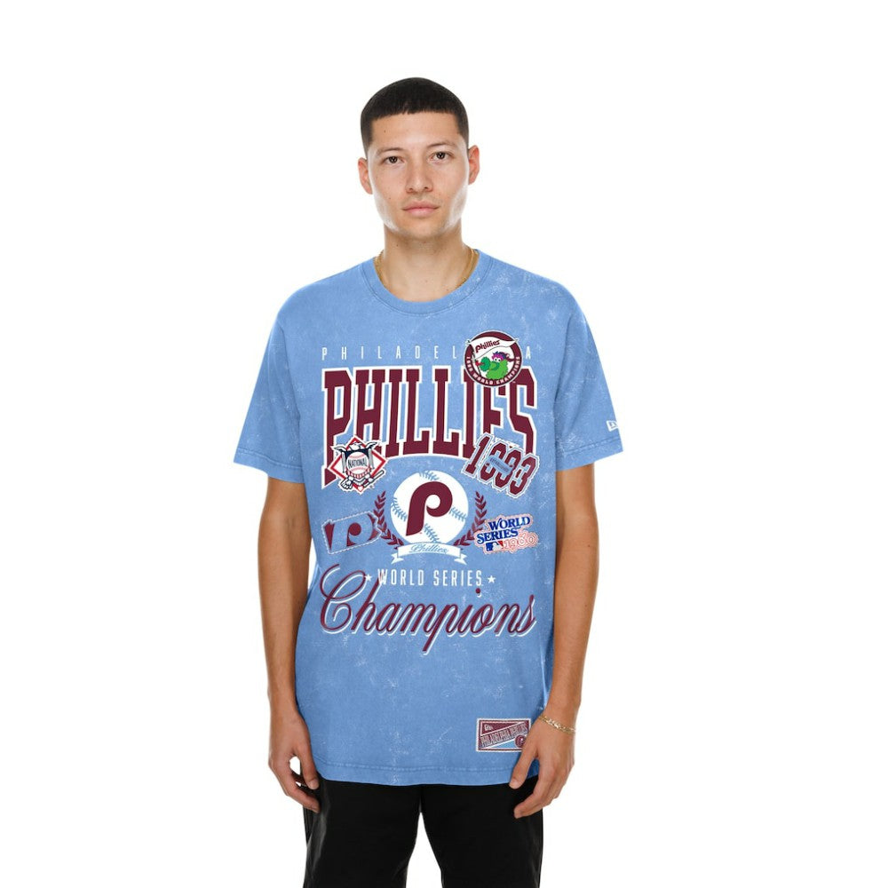 MLB Philadelphia Phillies New Era Mineral Wash T-Shirt