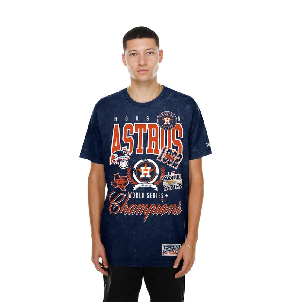 MLB Houston Astros New Era Mineral Wash T-Shirt