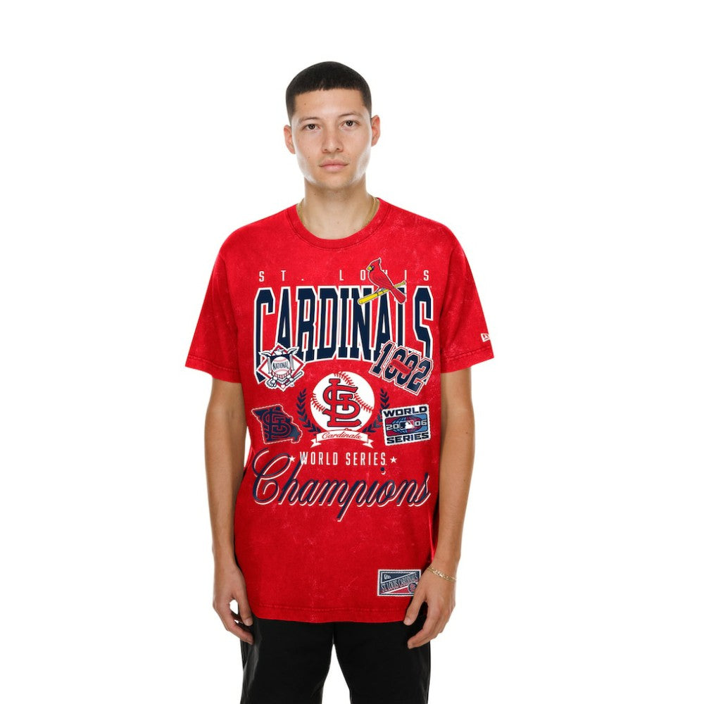 MLB St. Louis Cardinals New Era Mineral Wash T-Shirt