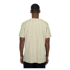 MLB Detroit Tigers New Era Throwback Meshback Pinstripe T-Shirt