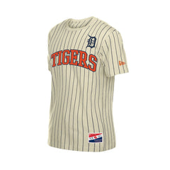 MLB Detroit Tigers New Era Throwback Meshback Pinstripe T-Shirt